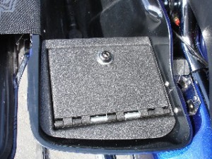 Secure Motorcycle Gun Vault