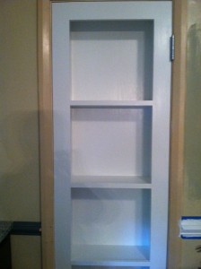 Hidden Access to Attic Behind Bookcase Door