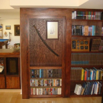Secret Bookcase Door Conceals Room