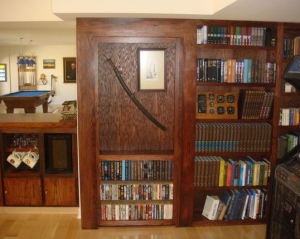 Secret Bookcase Door Conceals Room