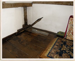 Floorboards Lift Up to Reveal Hidden Compartment