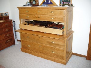 Secret Compartment Gun Cabinet Furniture