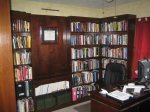 Hidden Door to Gun Storage Compartment