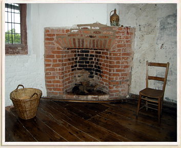 Secret Passage in False Fireplace/Chimney