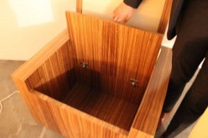 Chair Cushion Lifts to Reveal Secret Storage Compartment