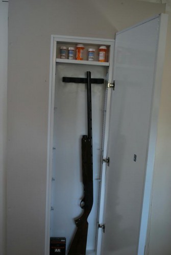 Secret Gun Safe Behind Mirror Stashvault