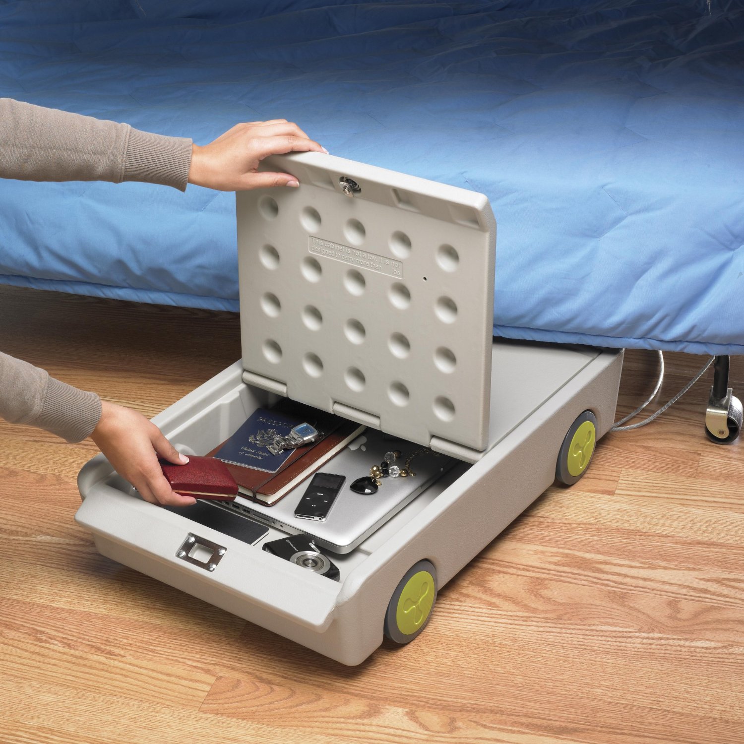 Portable Under-Bed Personal Safe