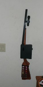 Open Mounted Long Gun Safe
