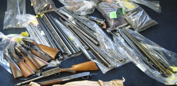 Gun Stash Found in Wall of Home