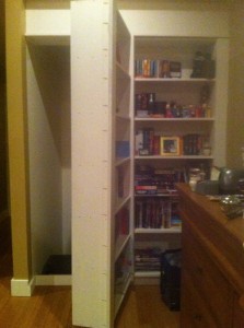 Swing-out Bookcase Door