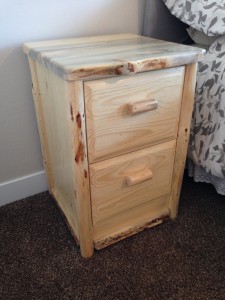 Secret Drawer Compartment Nightstand Furniture