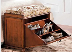 Concealed Shoe Compartment