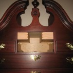 Concealed Drawers in Highboy Armoire