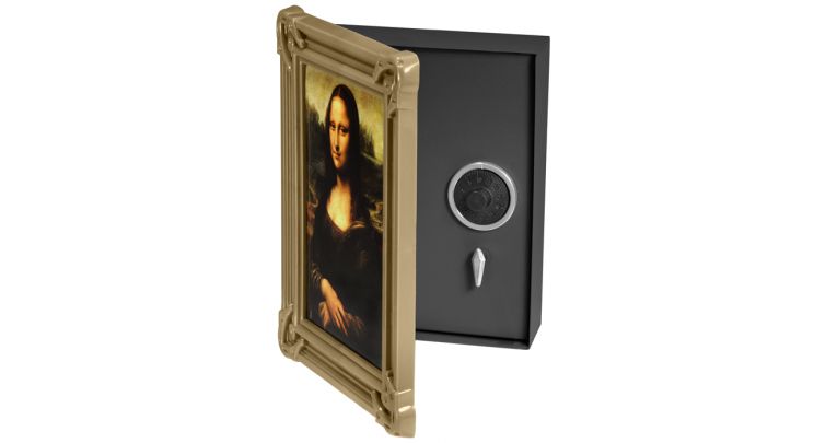 Wall Safe Behind Picture Frame