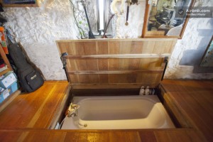 Floor Lifts to Reveal Hidden Hot Tub