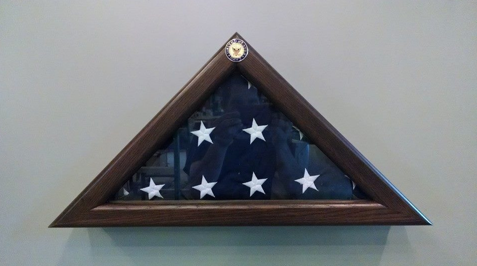 Wall Mount Flag Case