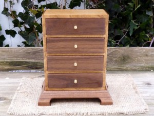 Handmade Custom Wood Jewelry Box