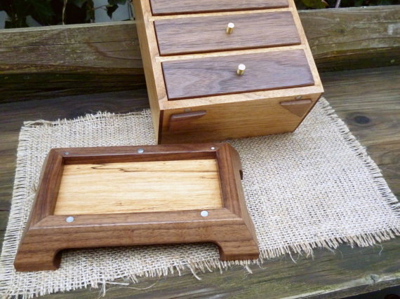 Jewelry Box with Secret Compartment