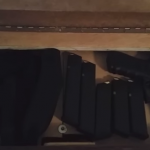 Glock in Secret Compartment Furniture