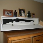 Long Gun in Secret Shelf Compartment