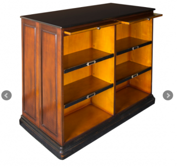 Alchemist Bookcase with Secret Storage Compartment