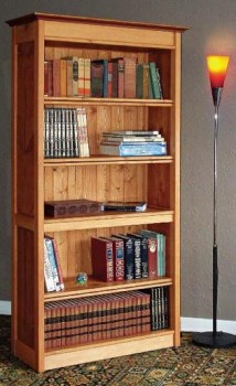 Bookcase with Secret Compartment Storage