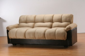 Futon with Hidden Storage Below