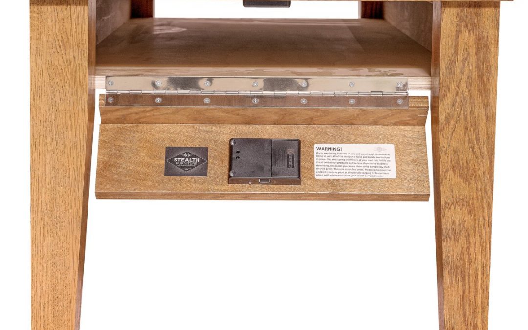 Minuteman Coffee Table with Secret Storage